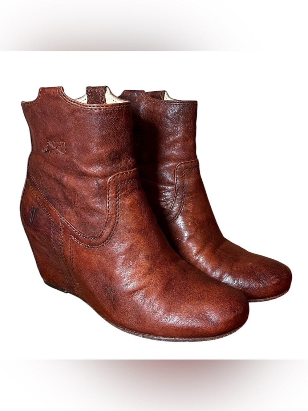 Frye Carson Wedge Bootie